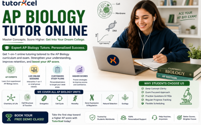 AP Biology Tutor Online for Better Exam Results
